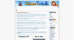 Desktop Screenshot of gametronik.org