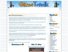 Tablet Screenshot of gametronik.org
